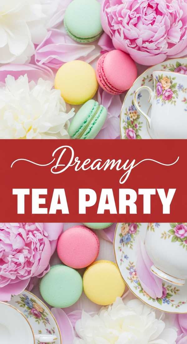 Dreamy Tea Party Aesthetic