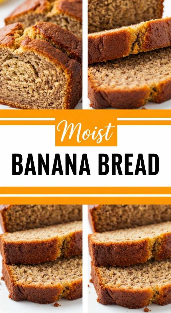 Easiest Moist Banana Bread Recipe for Beginners