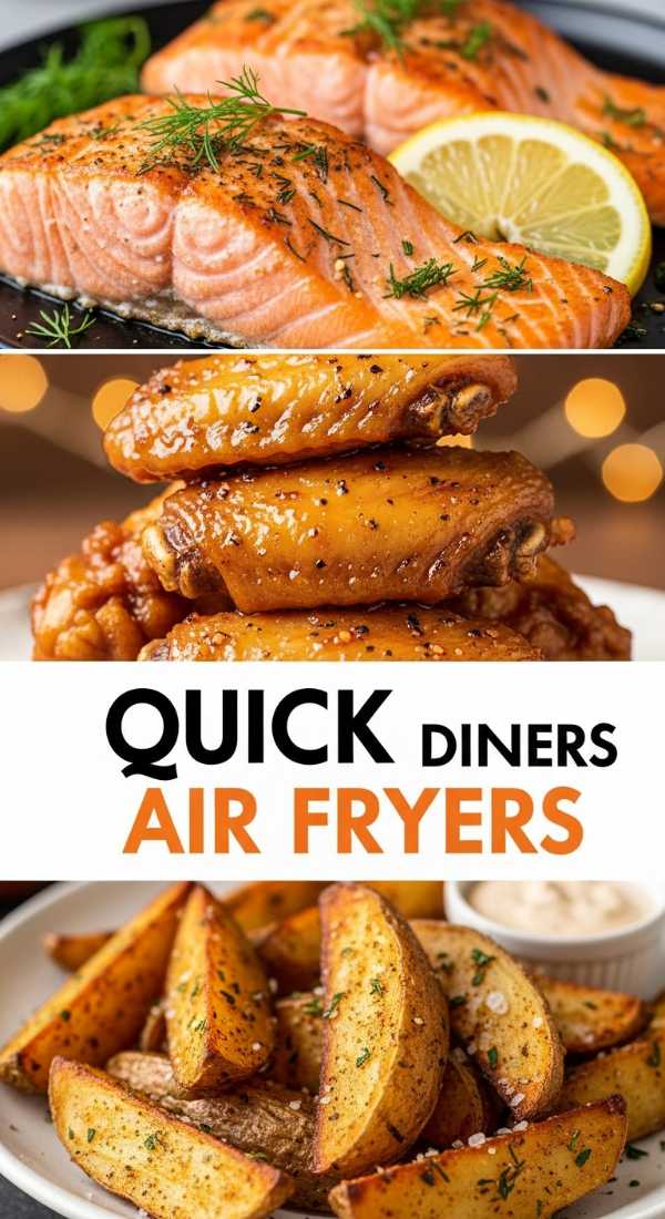 Easy Air Fryer Dinner Recipes for Busy Weeknights