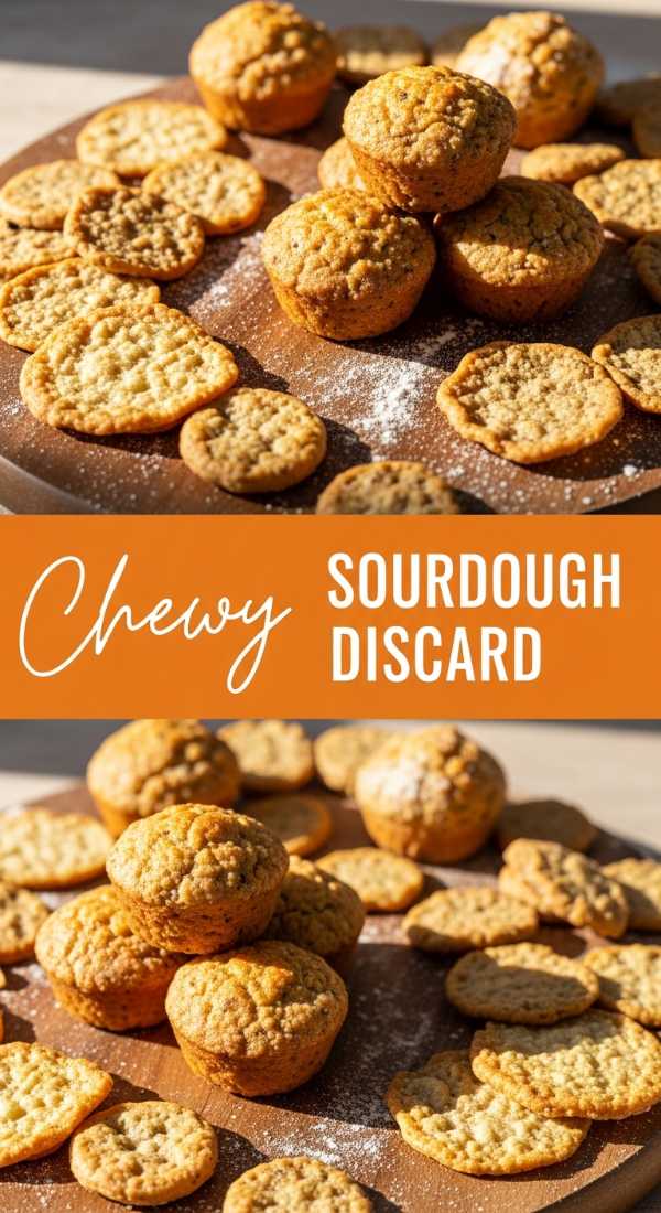 Easy Chewy Sourdough Discard Recipes