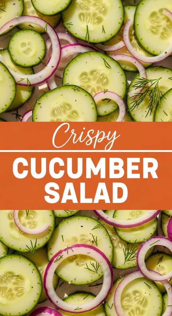 Easy Creamy Cucumber Salad Recipes