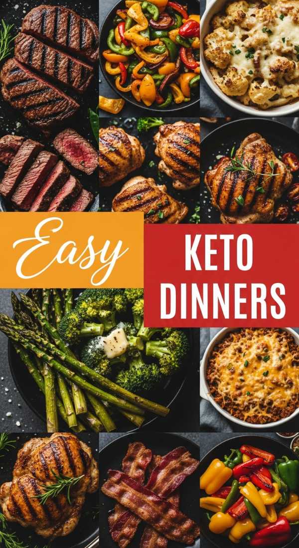 Easy Keto Cooking Recipes for Dinner