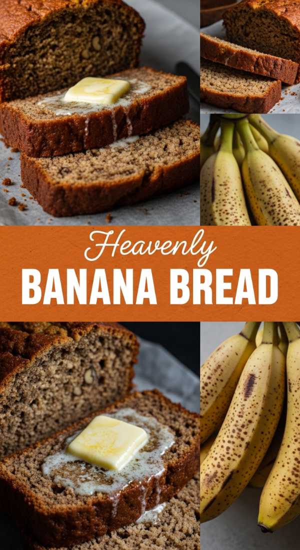 Easy Moist Banana Bread Recipe