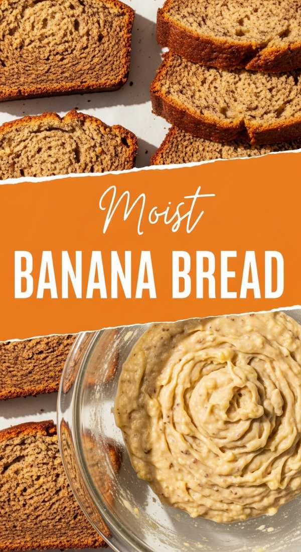 Easy One-Bowl Banana Bread Recipe