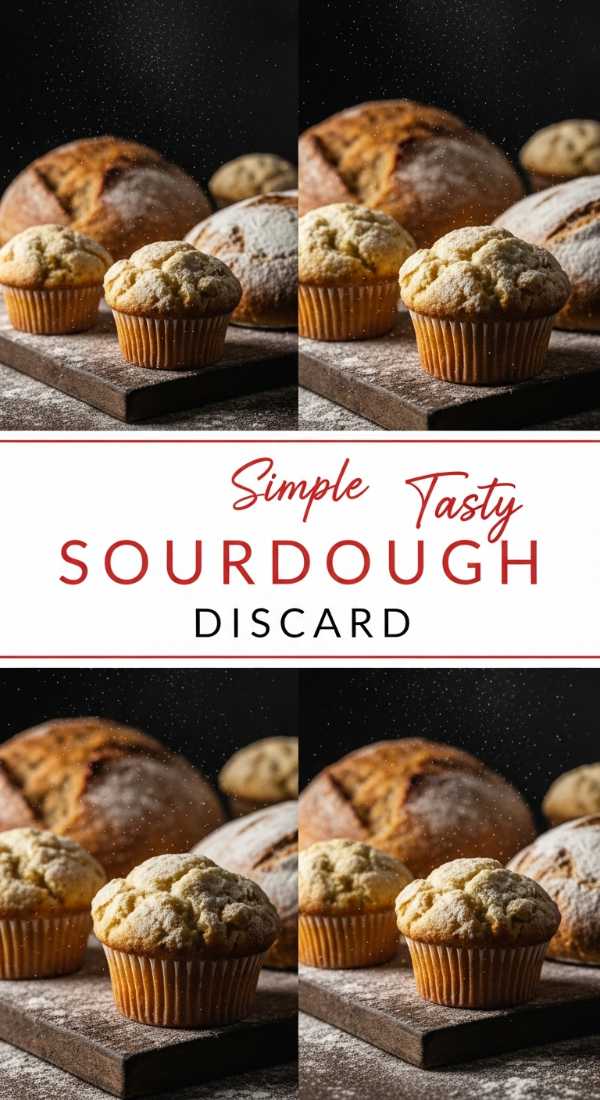 Easy Sourdough Discard Muffins and Breads