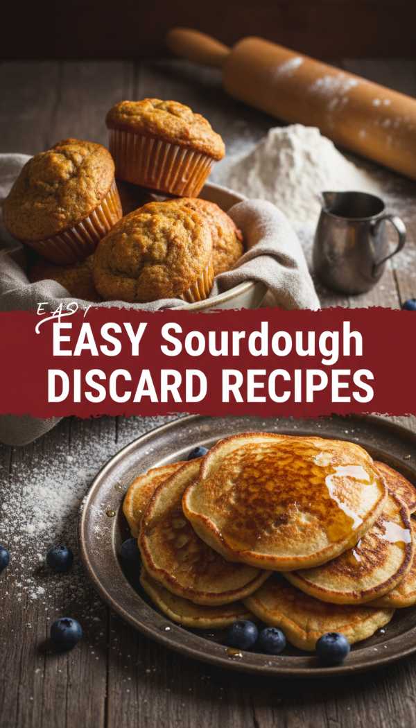 Easy Sourdough Discard Recipe Ideas
