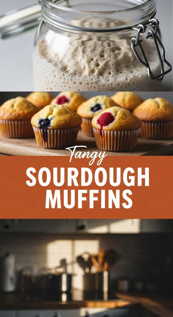 Easy Sourdough Discard Recipes for Muffins