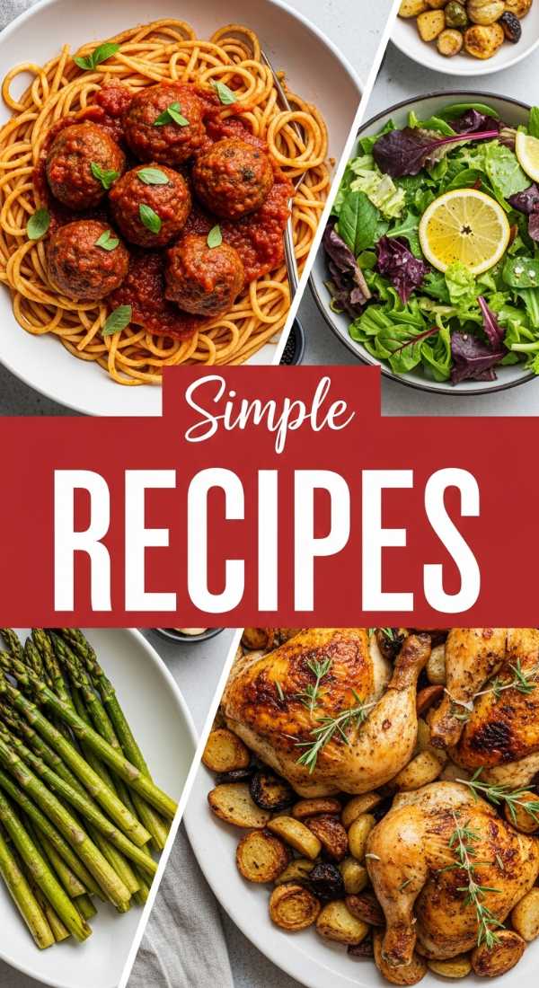 Easy Weeknight Dinner Recipes for Families