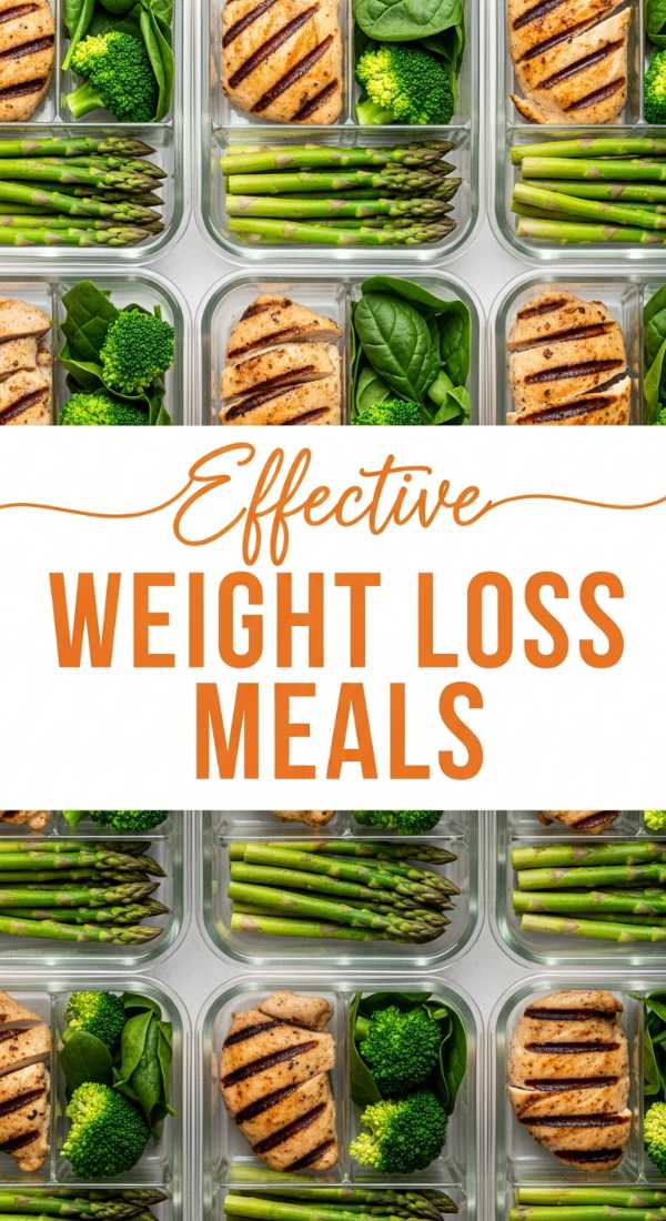 Effective Meal Prep For Weight Loss
