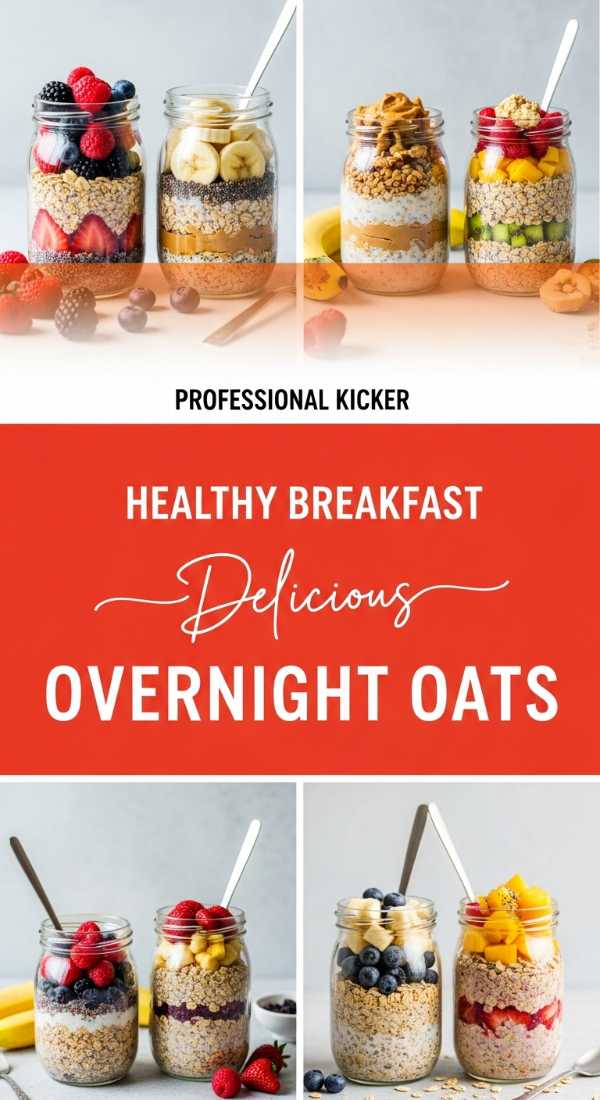 Effortless & Nutritious OVERNIGHT OATS