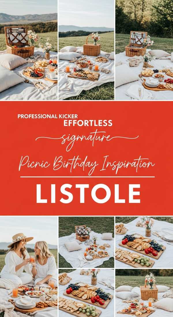 Effortless Picnic Birthday Inspiration