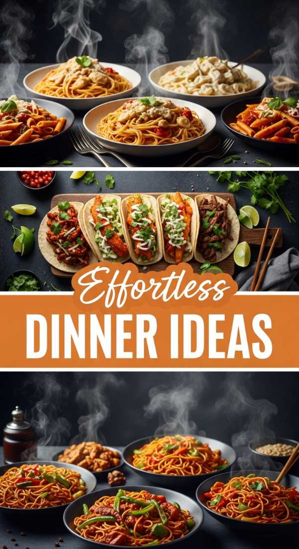 Effortless Weeknight Dinner Ideas for Busy Families