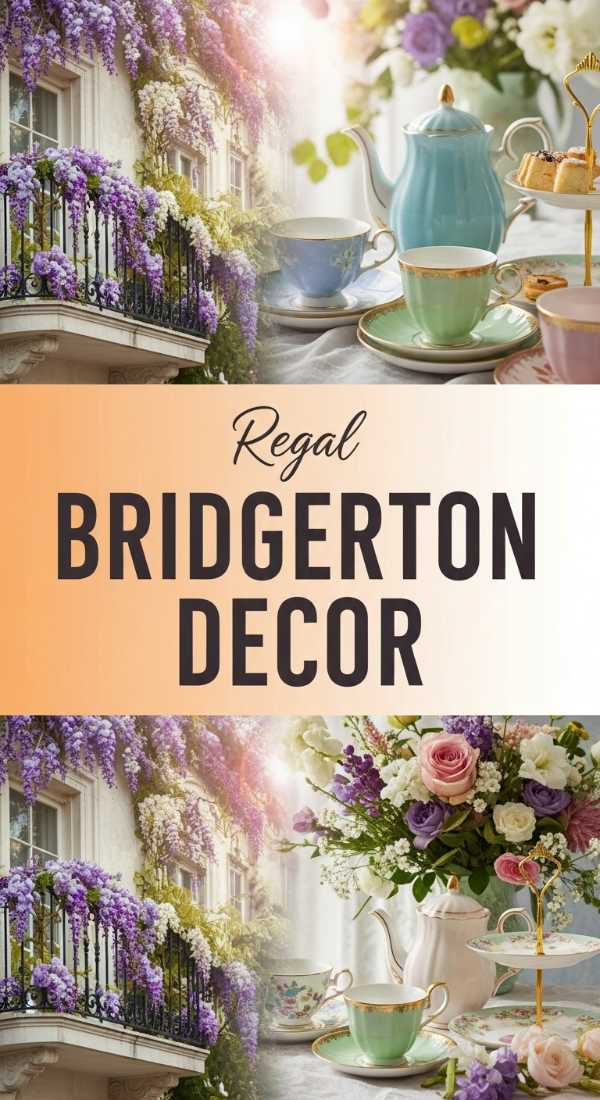 Elegant Bridgerton Inspired Party Decorations