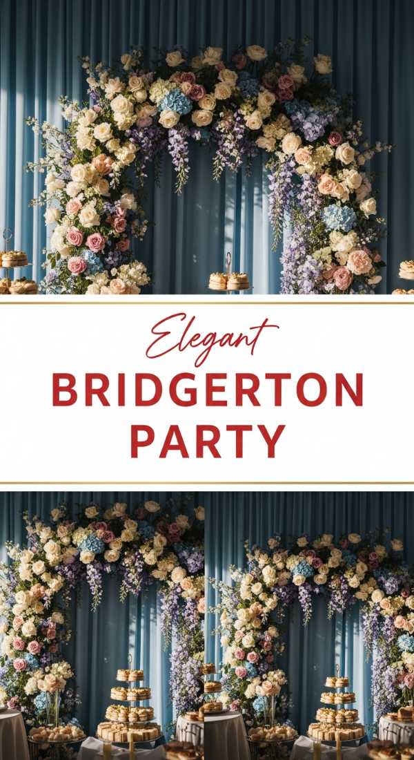 Elegant Bridgerton Party Decor and Themes