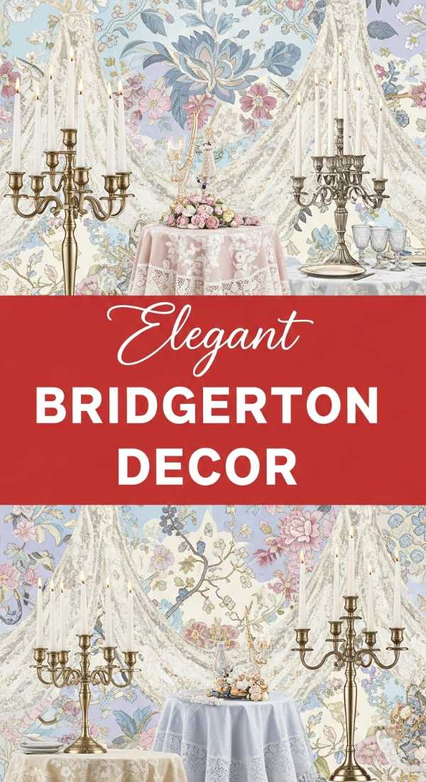 Elegant Bridgerton Party Decor Ideas for a Royal Soirée