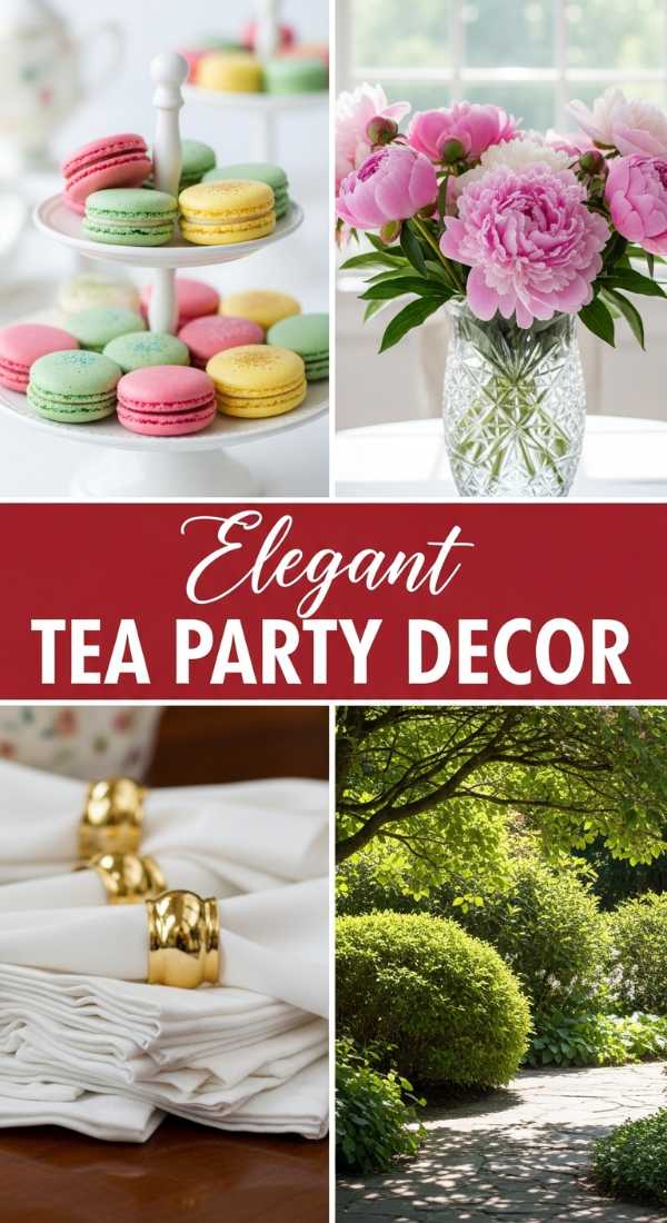 Elegant Tea Party Decor Inspirations