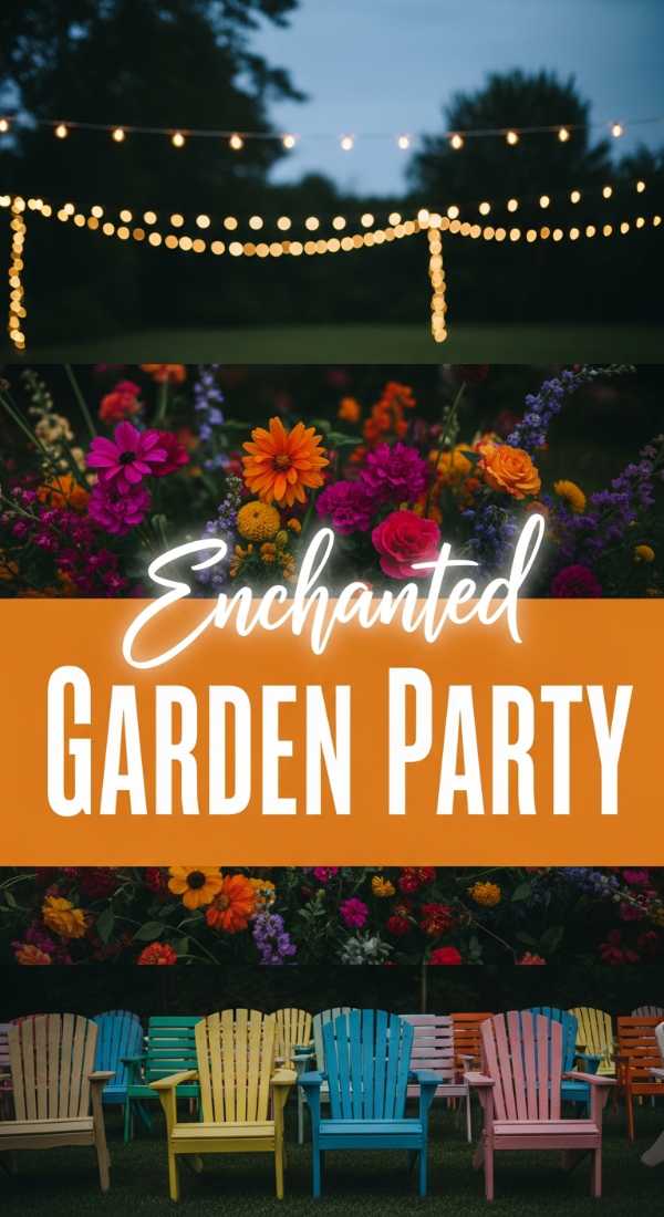 Enchanted Garden Party Decor