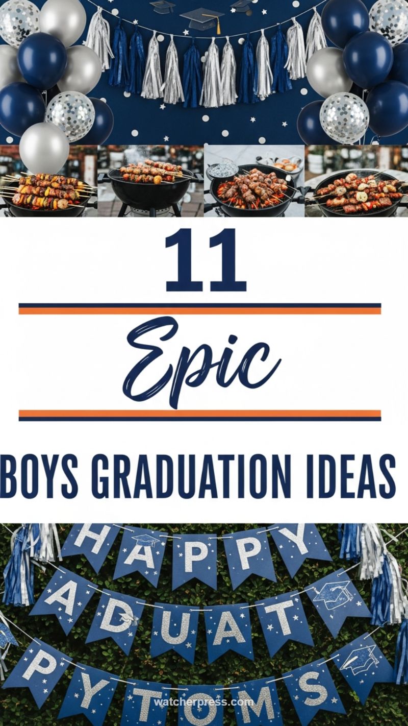 Epic Boys BBQ Graduation Celebration