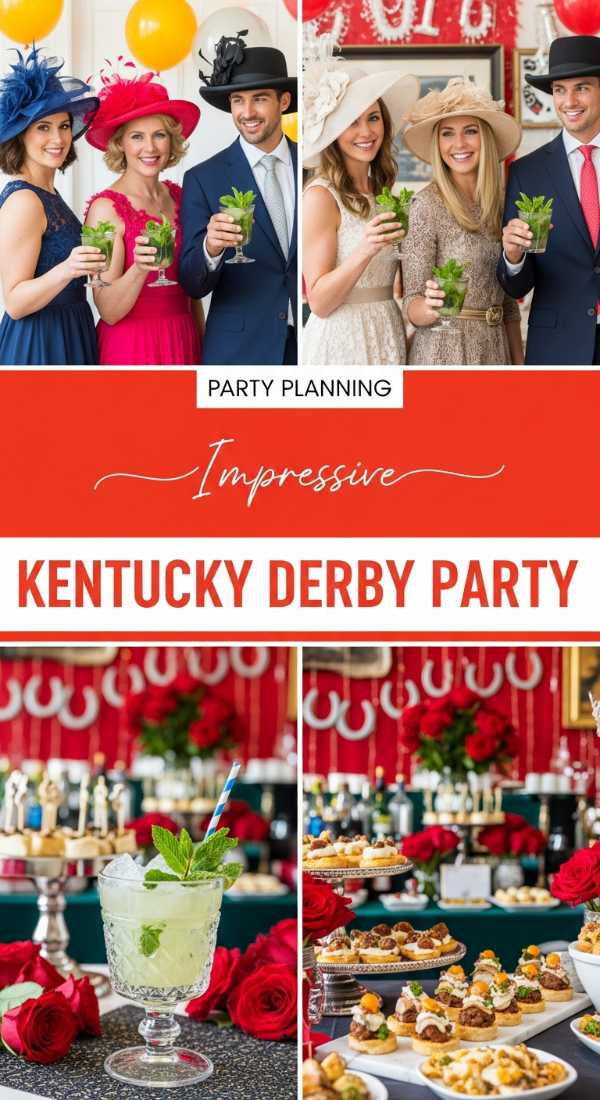 Exciting Kentucky Derby Party