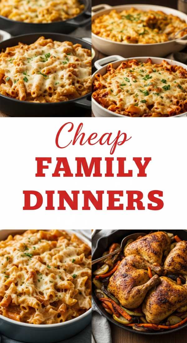 Family Dinner Ideas on a Budget