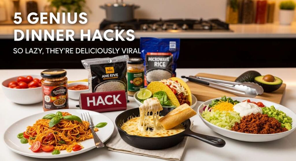 5 Genius Dinner Hacks So Lazy, They're Deliciously Viral Featured 5 Genius Dinner Hacks So Lazy Theyre Deliciously Viral 1772636598 1024x558