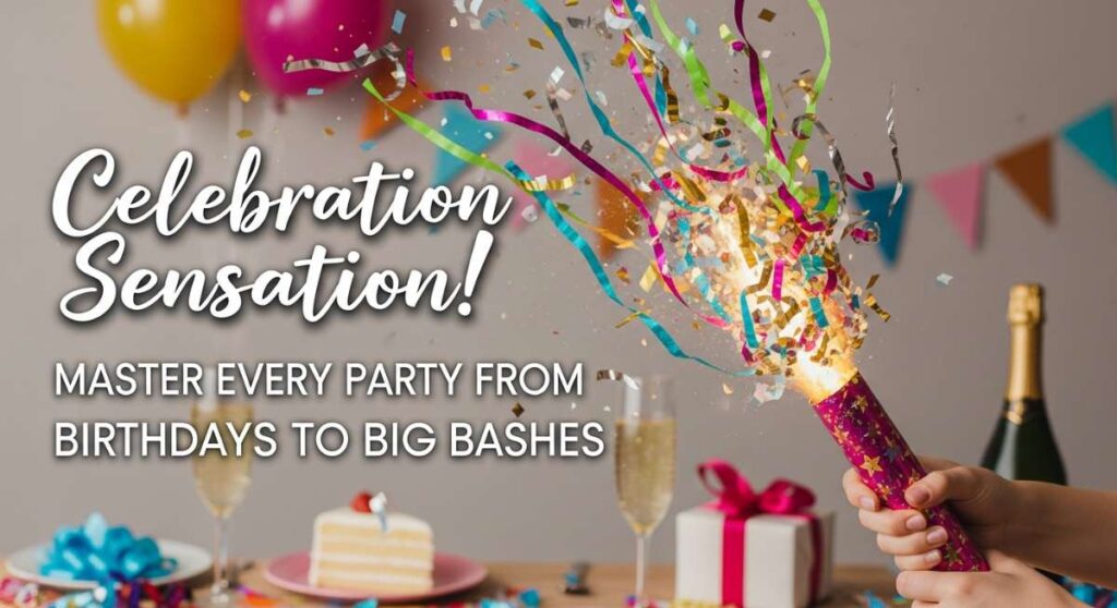 Celebration Sensation! Master Every Party from Birthdays to Big Bashes Featured Celebration Sensation Master Every Party From Birthdays To Big Bashes 1772558826 1024x558