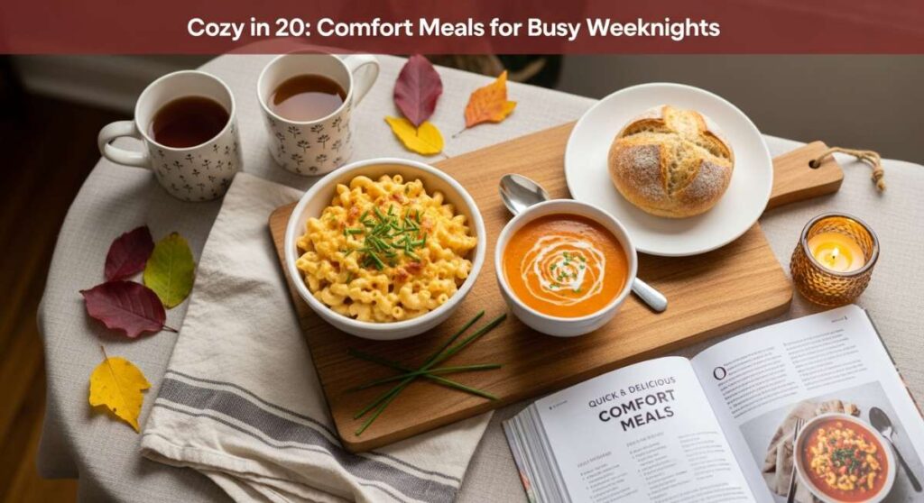 Featured Cozy In 20 Quick Comfort Meals For Busy Weeknights 1773942041 1024x558