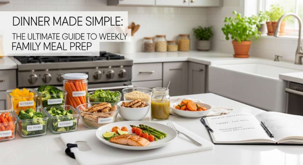 Featured Dinner Made Simple The Ultimate Guide To Weekly Family Meal Prep 1773692035 1024x558