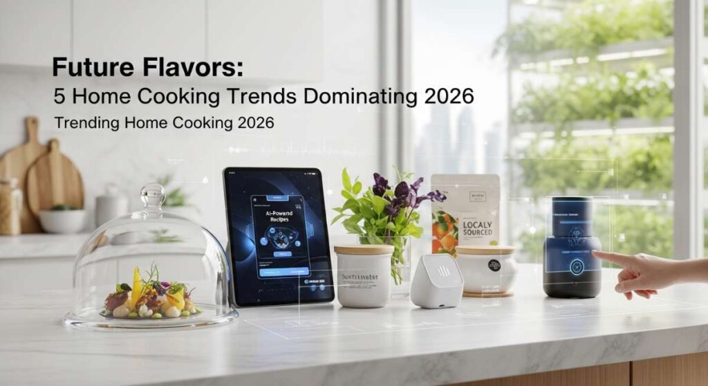 Future Flavors: 5 Home Cooking Trends Dominating 2026 Featured Future Flavors 5 Home Cooking Trends Dominating 2026 1773264218 1024x558