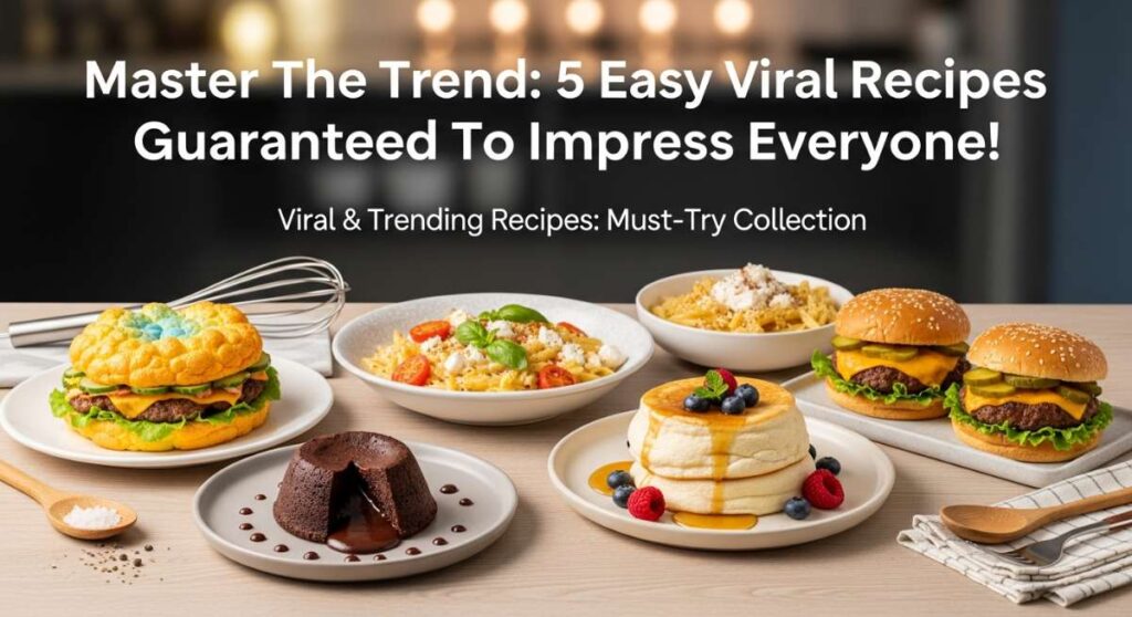 Master The Trend: 5 Easy Viral Recipes Guaranteed To Impress Everyone! Featured Master The Trend 5 Easy Viral Recipes Guaranteed To Impress Everyone 1772531722 1024x558