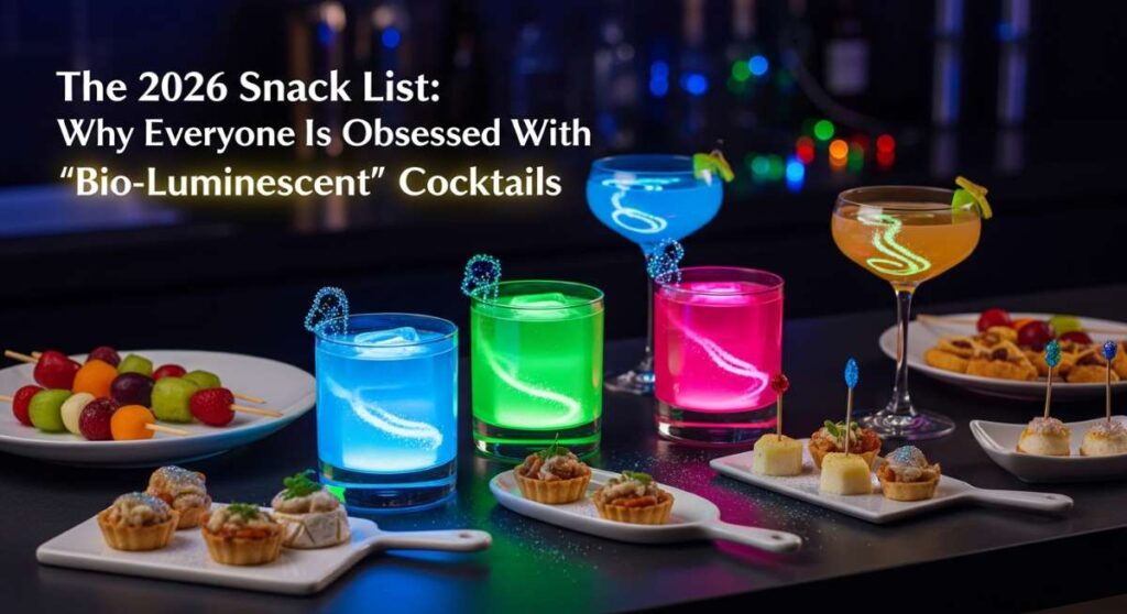 The 2026 Snack List: Why Everyone Is Obsessed With 'Bio-Luminescent' Cocktails Featured The 2026 Snack List Why Everyone Is Obsessed With Bio Luminescent Cocktails 1772891462 1024x558