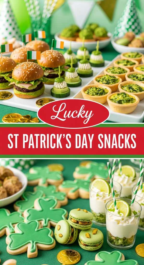 Festive St Patrick’s Day Party Food for a Lucky Crowd