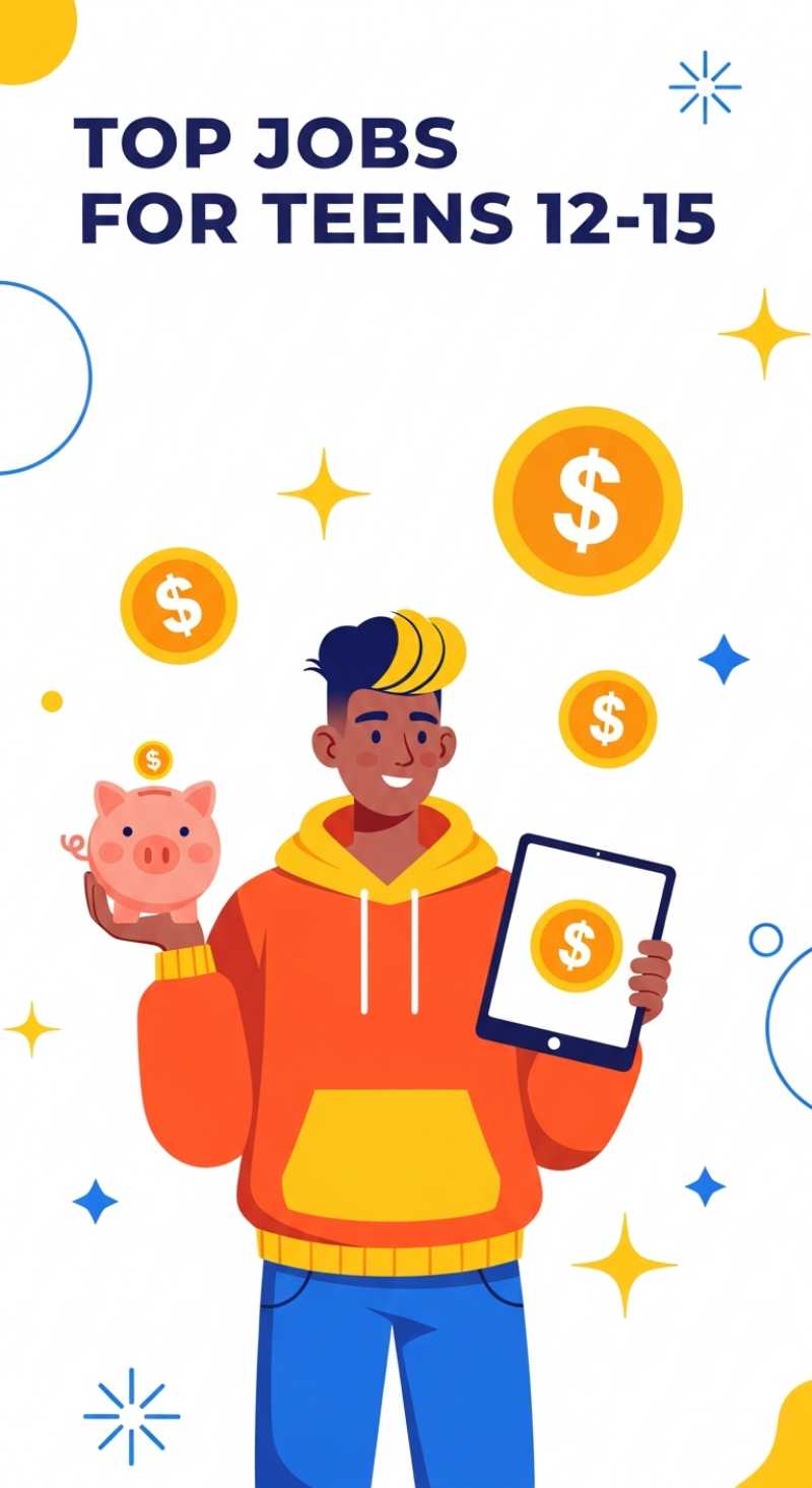 First Job Guide: Top Jobs for Teens 12-15