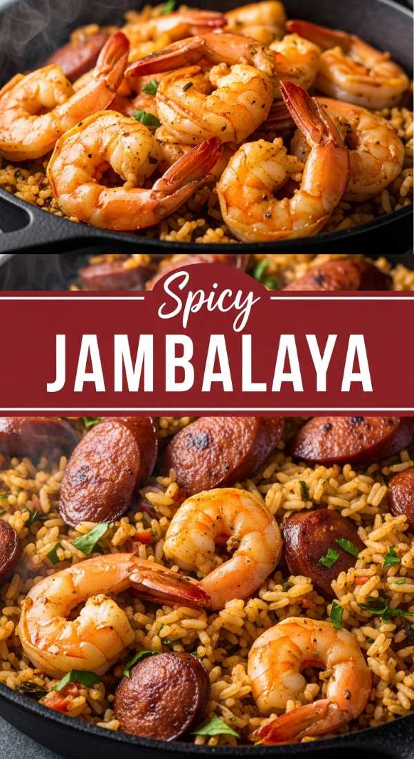 Flavorful Spicy Jambalaya Recipe for Dinner
