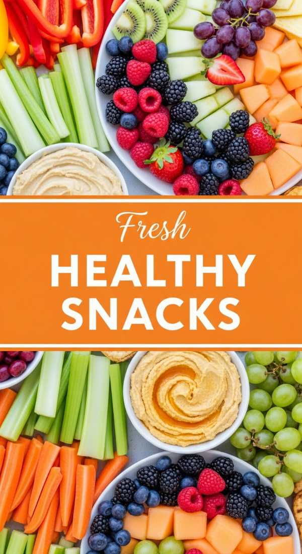 Fresh and Healthy Snack Ideas