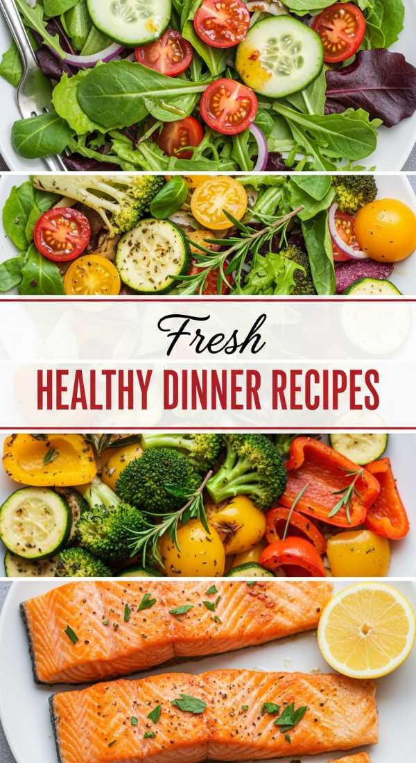 Fresh Healthy Dinner Recipes for a Balanced Life