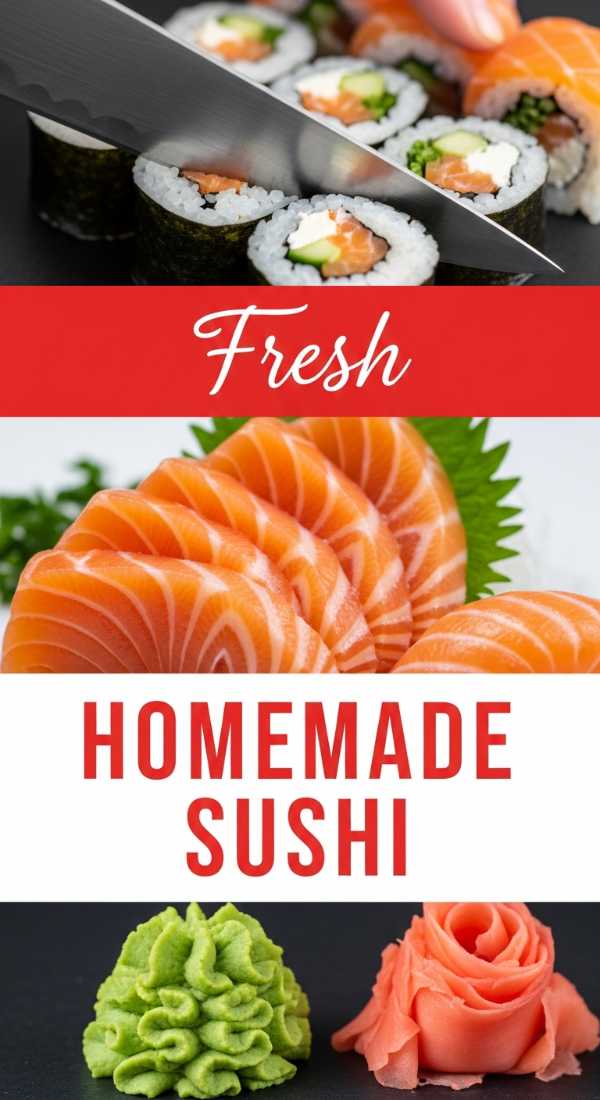 Fresh Homemade Sushi Recipes