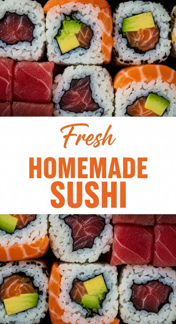 Fresh Homemade Sushi Recipes for Beginners