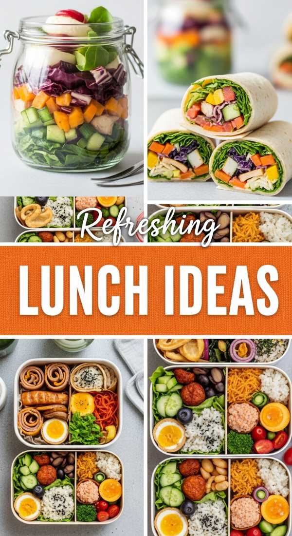Fresh Lunch Ideas to Upgrade Your Workday