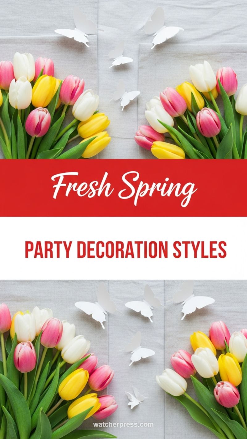 Fresh Spring Party Decoration