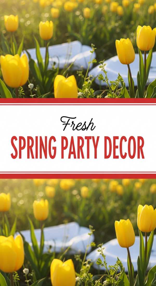 Fresh Spring Party Decoration Trends