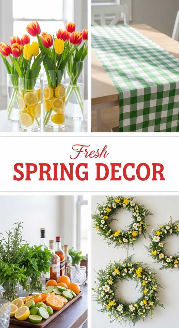 Fresh Spring Party Decorations