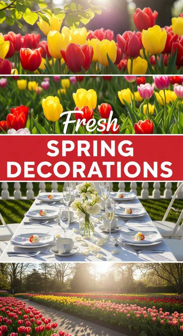 Fresh Spring Party Decorations