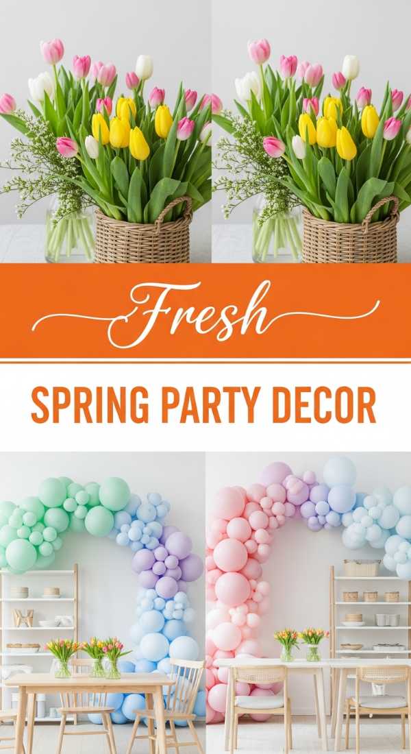 Fresh Spring Party Decorations and Themes