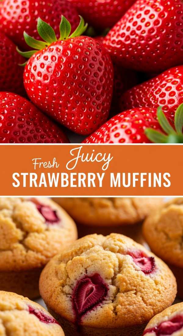 Fresh Strawberry Muffin Recipes for Spring