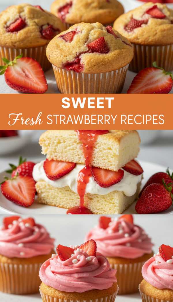 Fresh & Sweet Strawberry Dessert Recipes