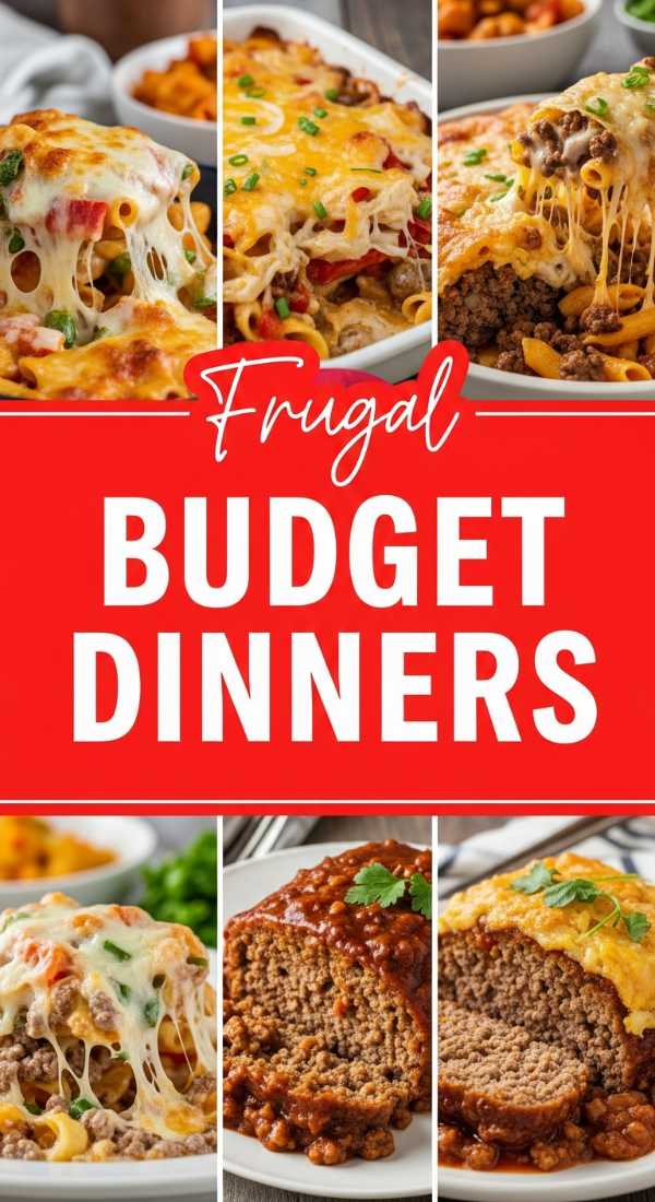 Frugal Budget Dinner Ideas
