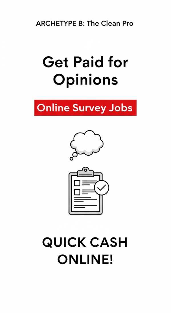 Get Paid for Opinions: Online Survey Jobs