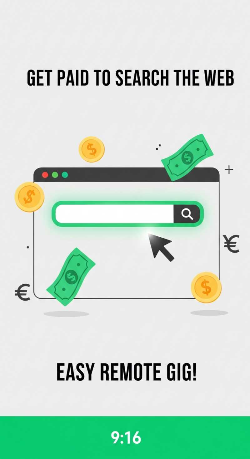 Get Paid to Search the Web: Easy Remote Gig!