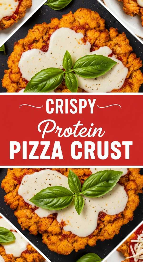 Guilt-Free Chicken Crust Pizza